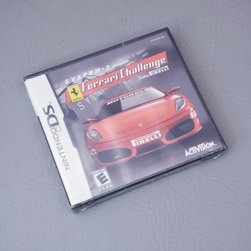 NEW FACTORY SEALED Ferrari Challenge: Trofeo Pirelli 2008 Nintendo DS Video Game